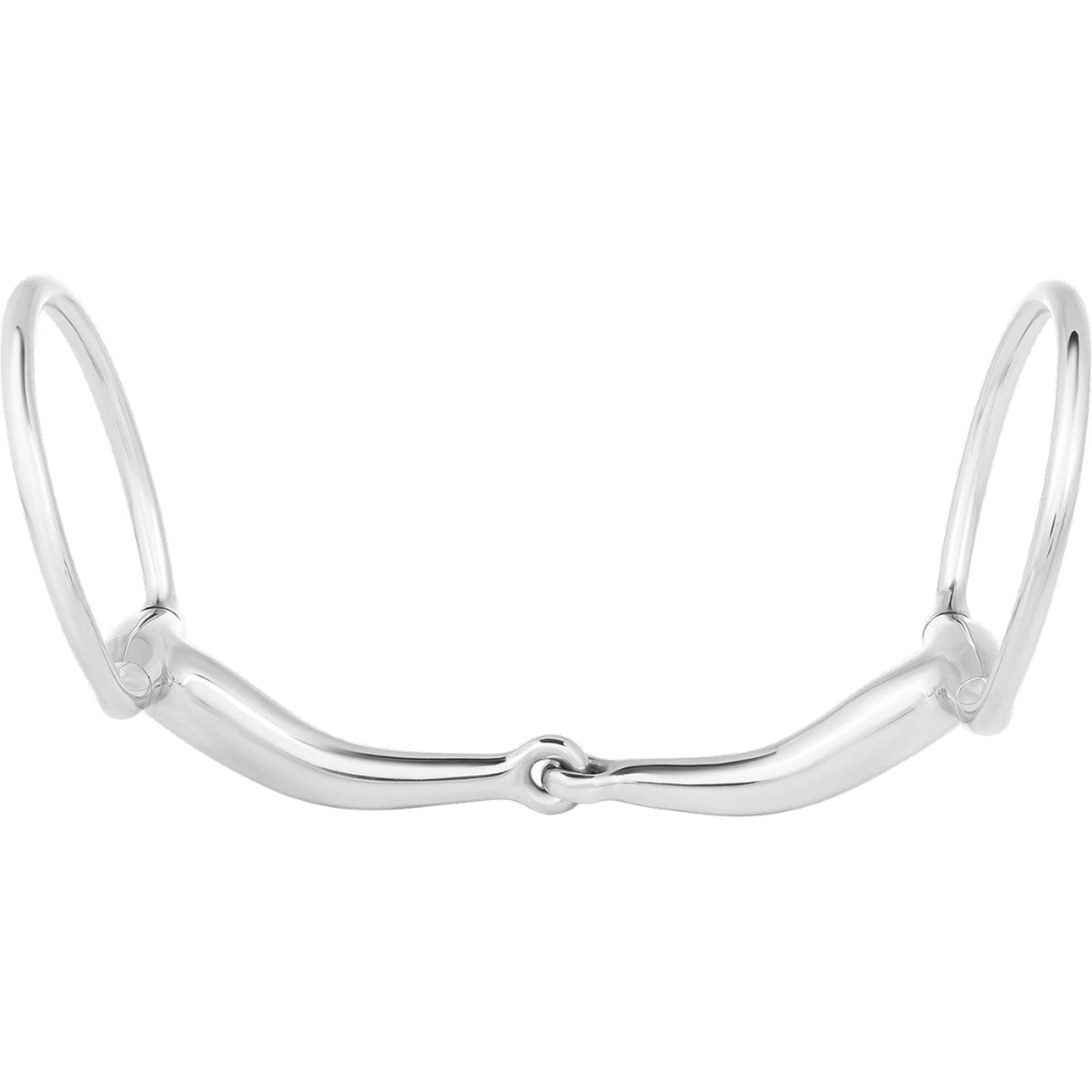 Waldhausen Filetto Anatomico ad Anelli a D 14mm Snaffle Singolo