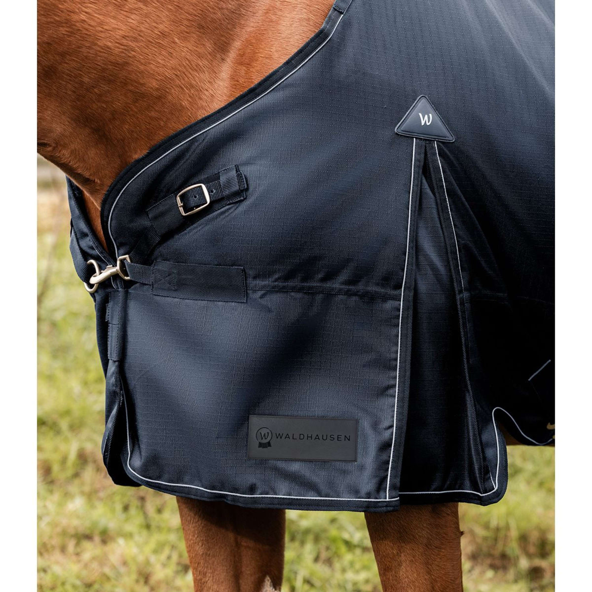 Waldhausen Tappeto da Esterno Scandic High Neck Light Blu notte