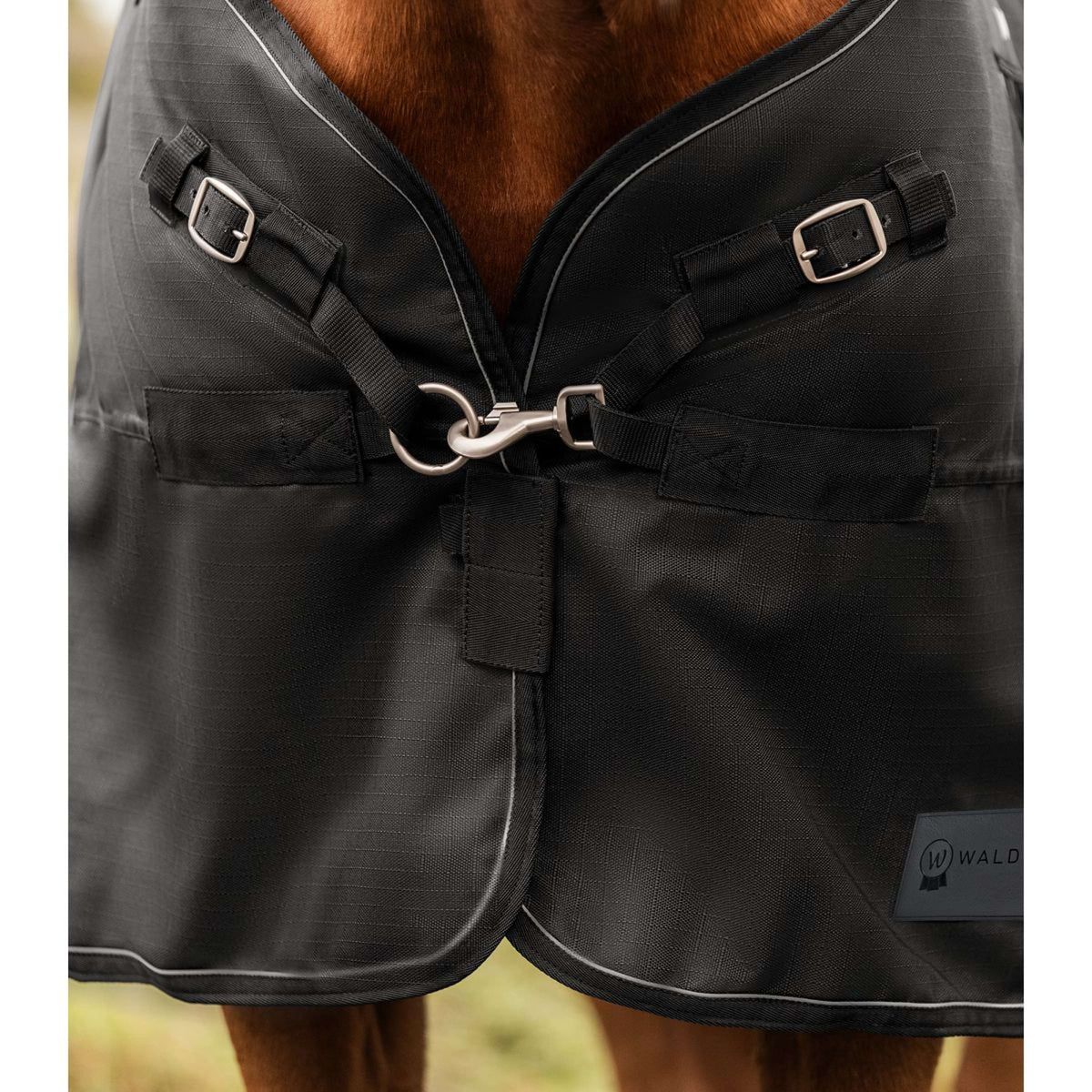 Waldhausen Tappeto da Esterno Scandic 200 g Nero