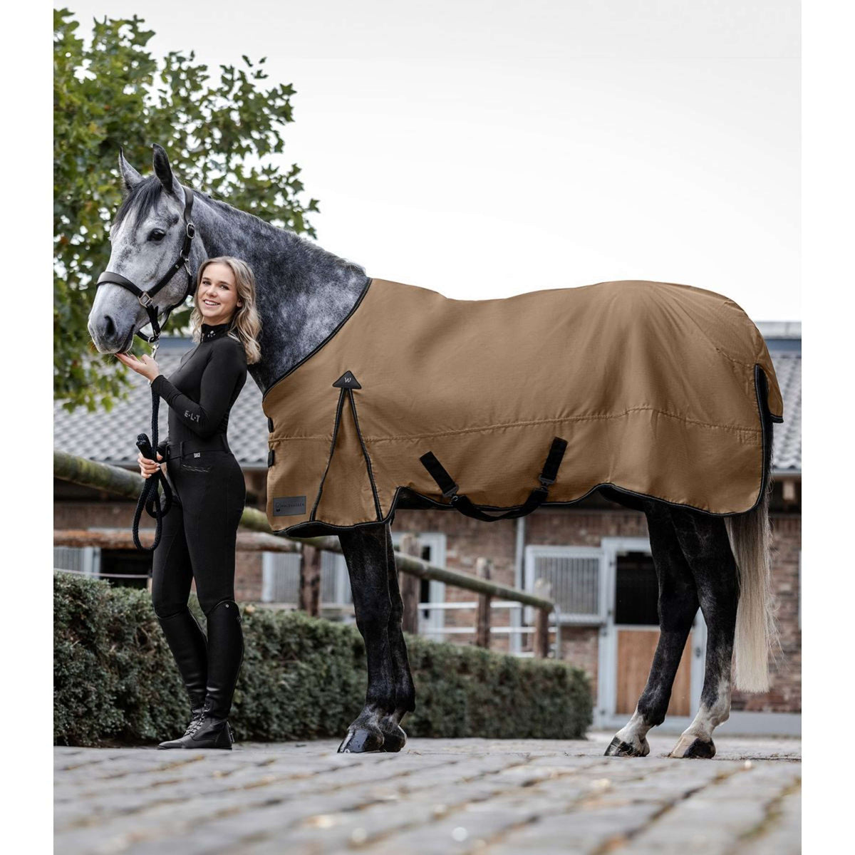Waldhausen Tappeto da Esterno Arctic 50 g Cappuccino/Nero