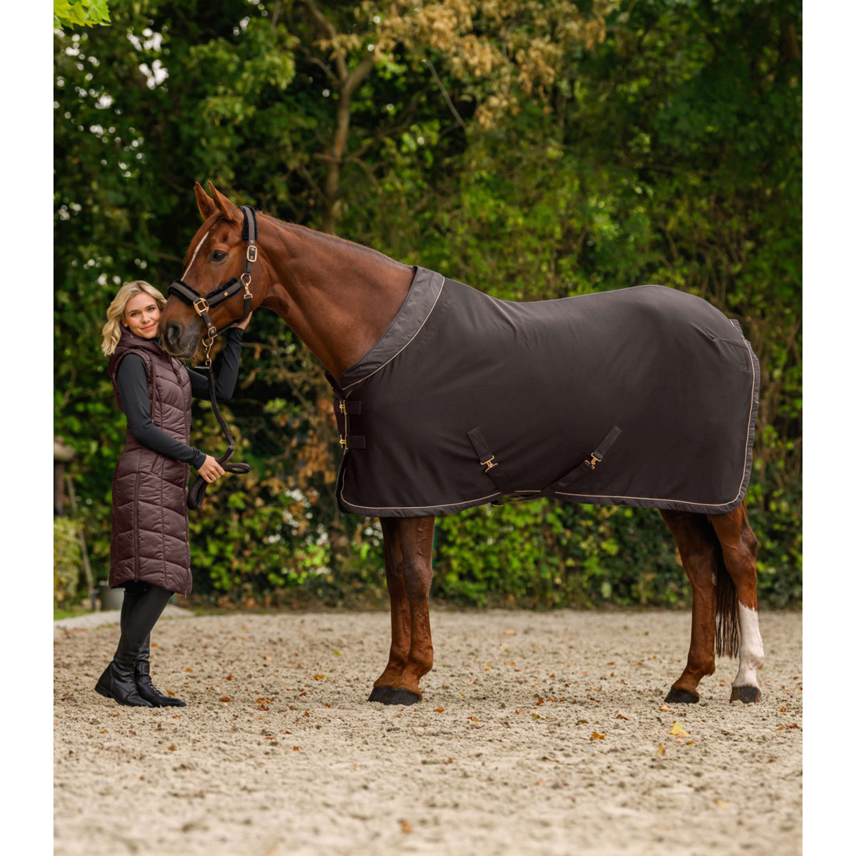 Waldhausen Coperta in Pile Phoenix Maglia Espresso