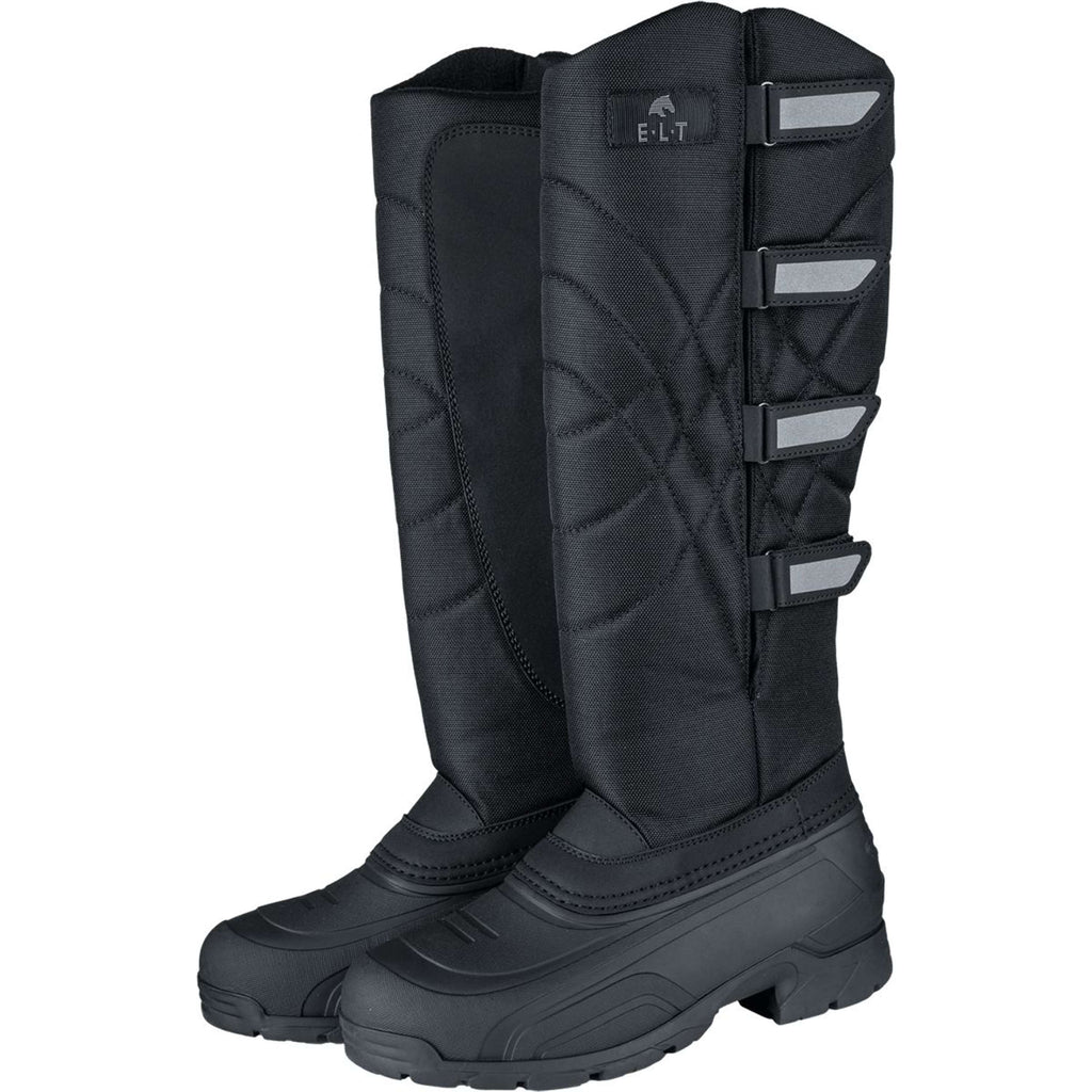 ELT Stivali da Equitazione Invernali Essential Nero