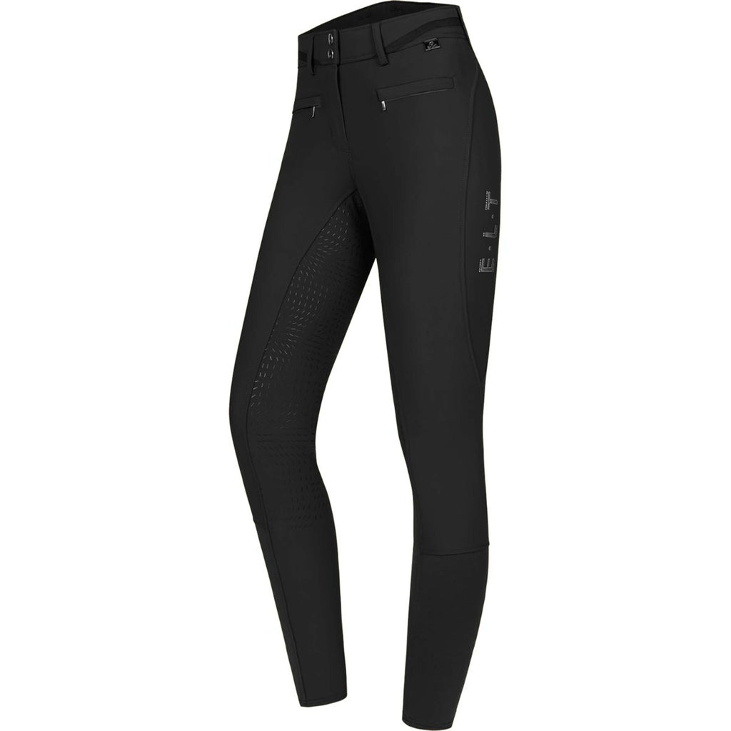 ELT Pantaloni da Equitazione Maja Glam Curved Nero
