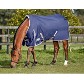 Weatherbeeta Ritorno dell'affluenza alle urne Lite Plus Comfitec Collo standard essenziale Navy/Silver/Red