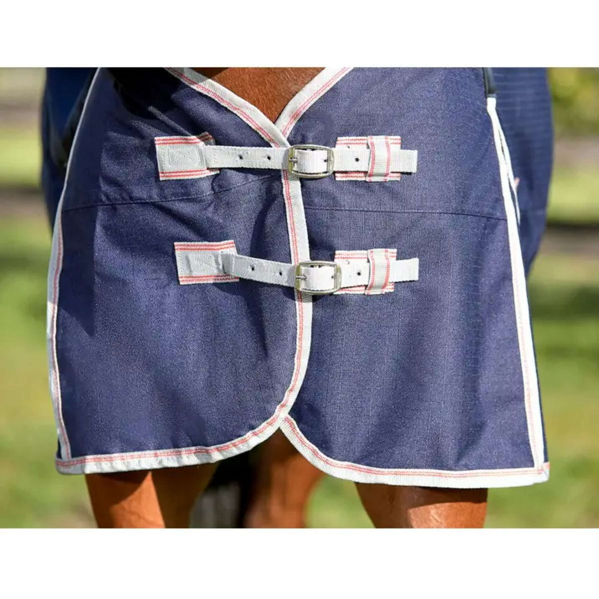 Weatherbeeta Ritorno dell'affluenza alle urne Lite Plus Comfitec Collo standard essenziale Navy/Silver/Red