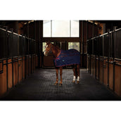 Weatherbeeta Cooler Scrim Standard Neck Navy/Burgundy