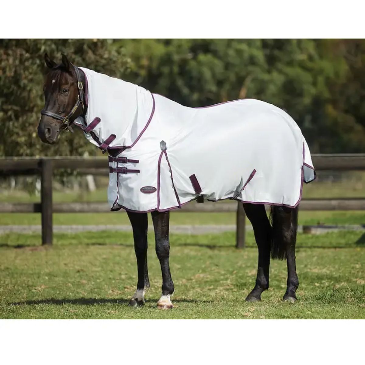 WeatherBeeta ComFiTec Essential Mesh II Combo Neck Bianco/Marrone/Grigio