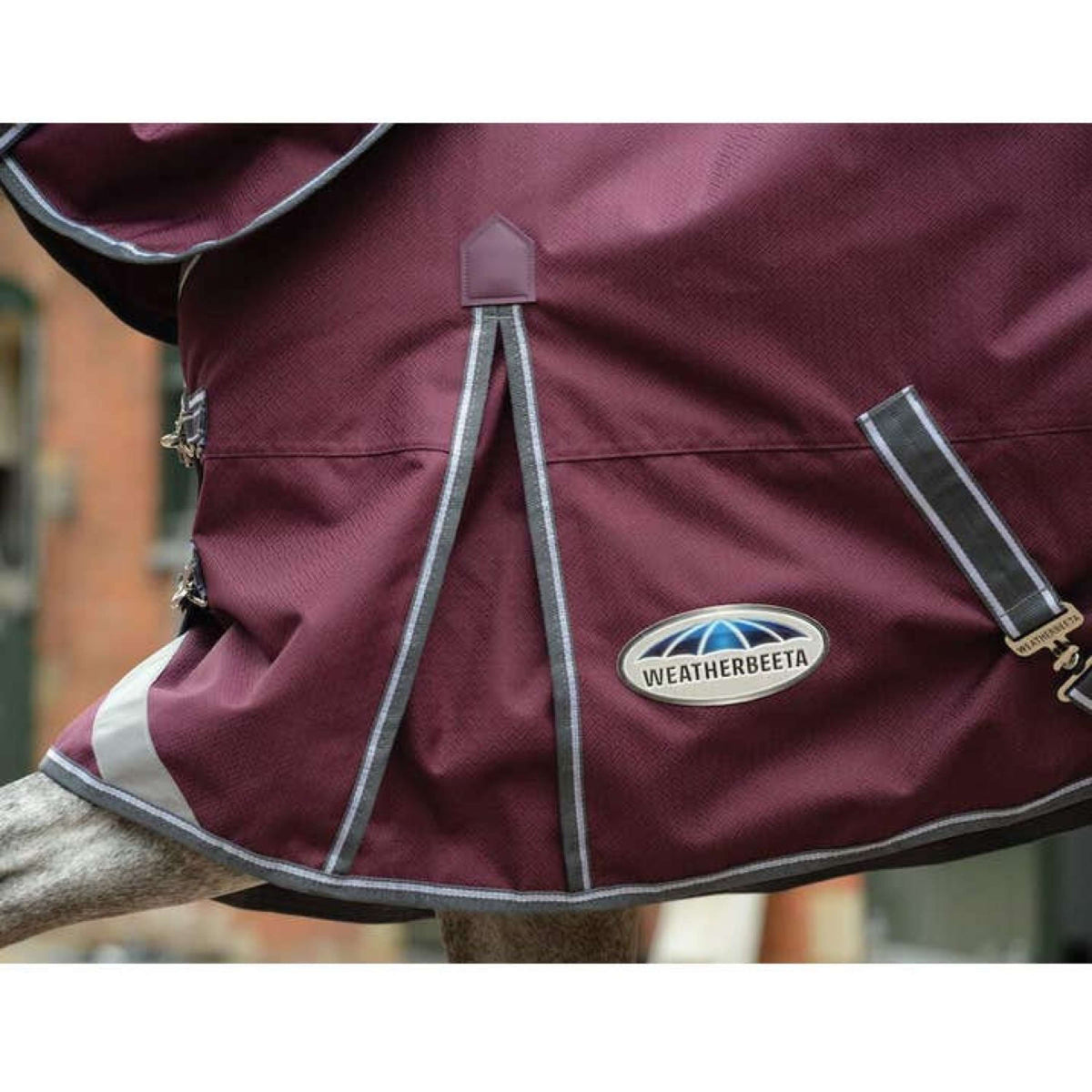 WeatherBeeta Coperta Impermeabile ComFiTec Plus Dynamic II Standard Neck Lite Marrone/Grigio/Bianco