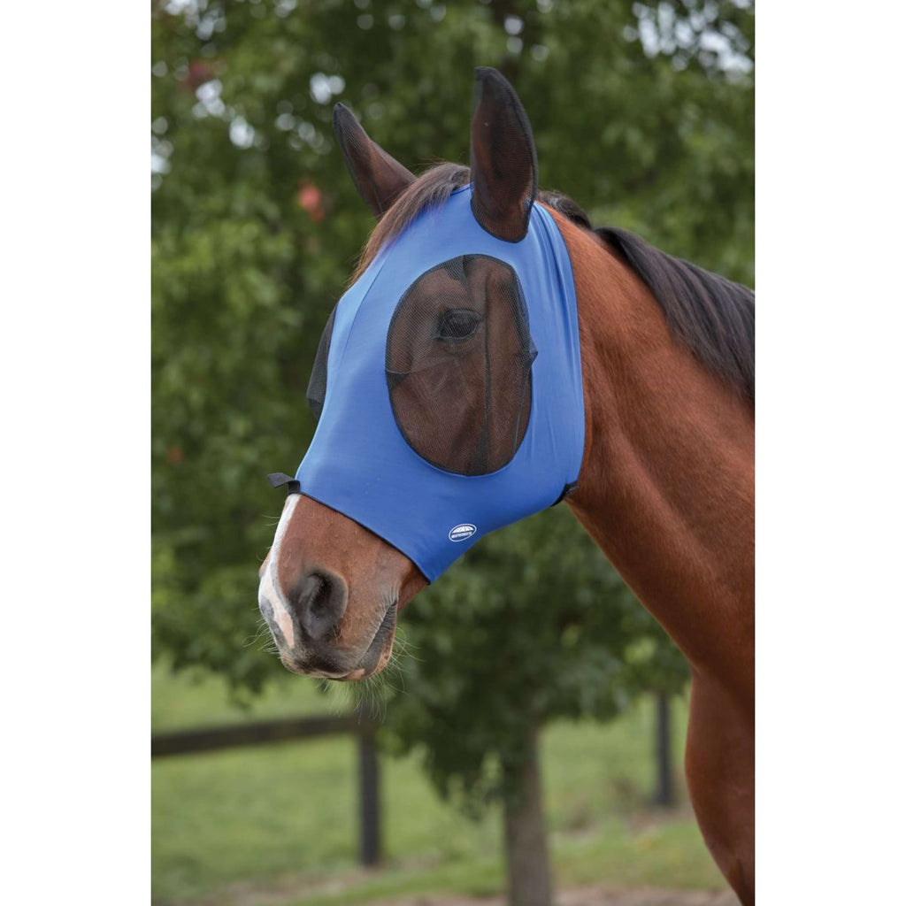 WeatherBeeta Maschera per Mosche Deluxe Stretch Bug Blu reale/nero