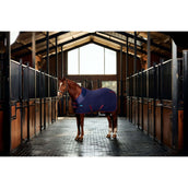 Weatherbeeta Coperta in Pile Anti-Static Cooler Standard Neck Navy/Burgundy