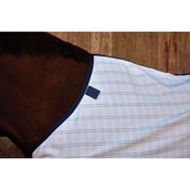Weatherbeeta Comfitec Cotton Sheet liner Bianco/blu marino