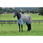 Weatherbeeta Comfitec Classic Standard Neck Lite Plus 0 g Grey/Bright Blue/White