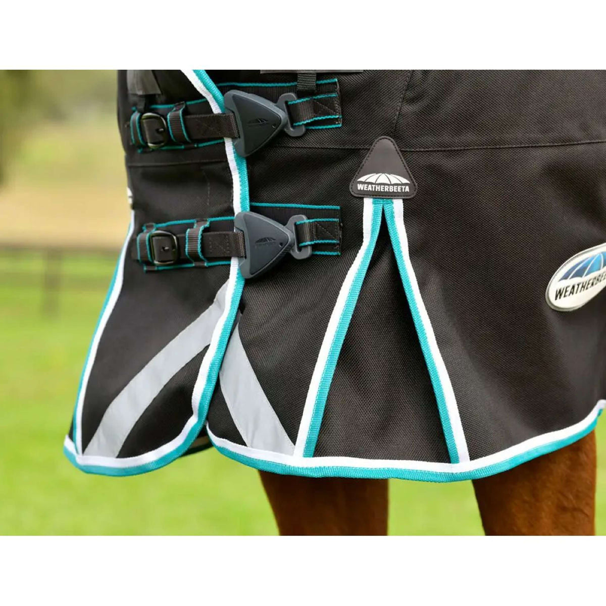 Weatherbeeta Tappeto Comfitec Ultra Comfi Medium/Lite Charcoal/Teal Blue/White
