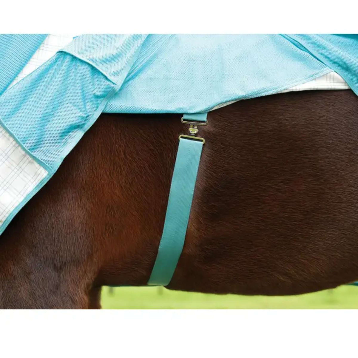 WeatherBeeta Cooler Cotton Airstream II Detach-A-Neck Bianco/menta