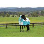 WeatherBeeta Cooler Cotton Airstream II Detach-A-Neck Bianco/menta