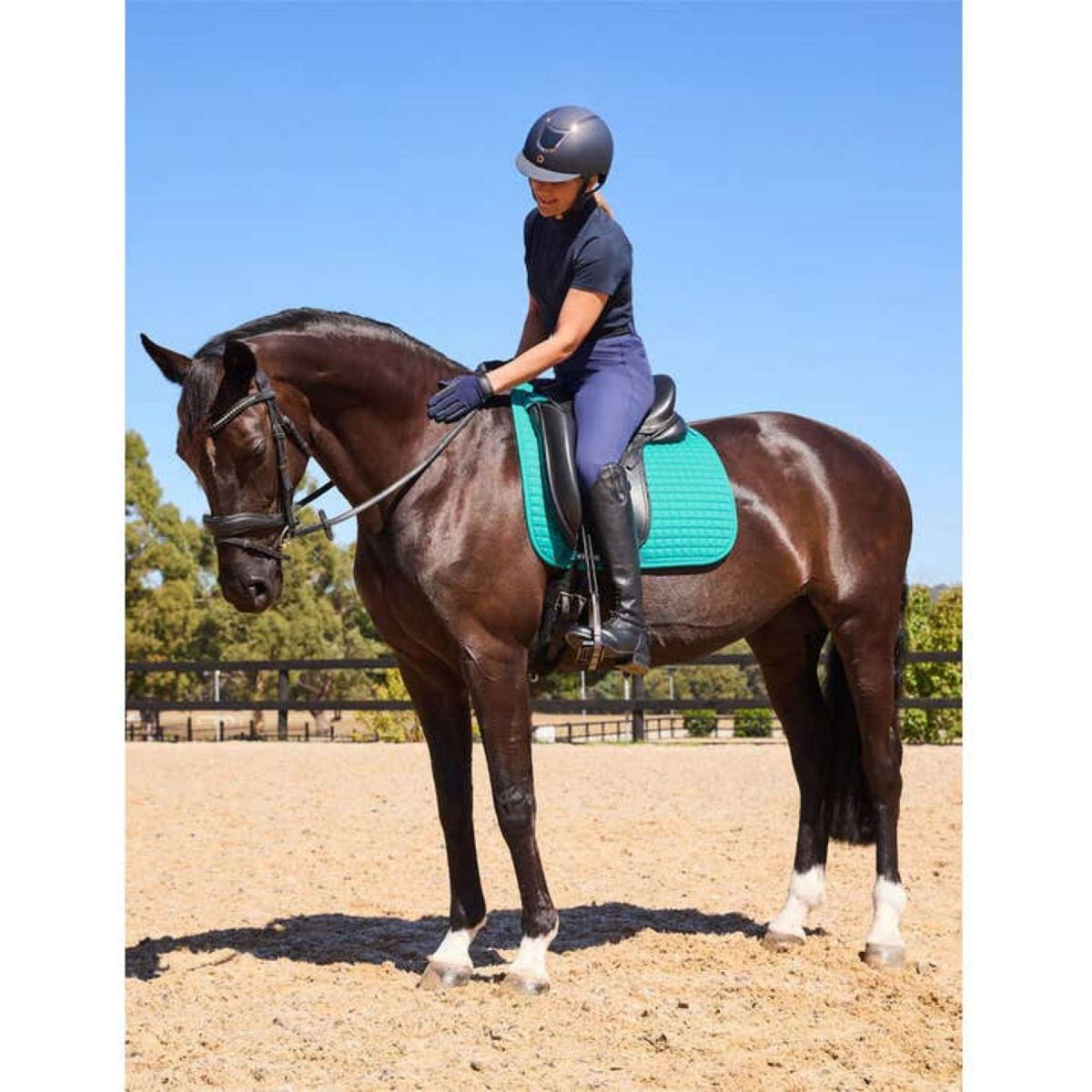 WeatherBeeta Sottosella Prime Air-Tec Dressage Turchese scuro