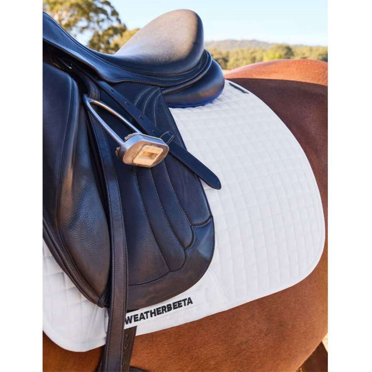 Weatherbeeta Sottosella Prime Air-Tec Dressage Bianco