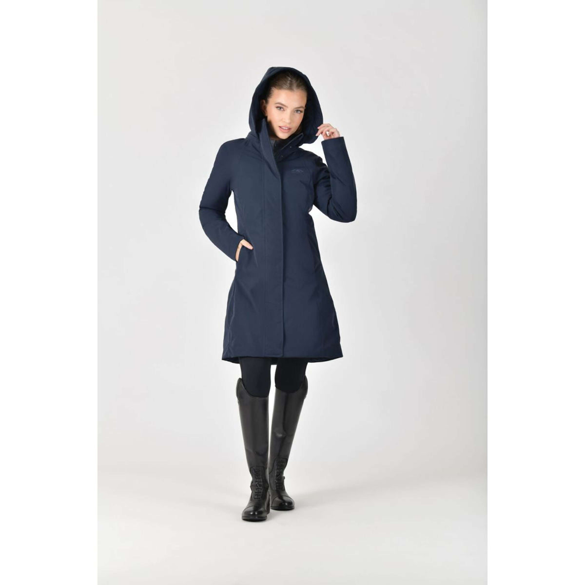 WeatherBeeta Cappotto Lungo All Purpose Waterproof Navy