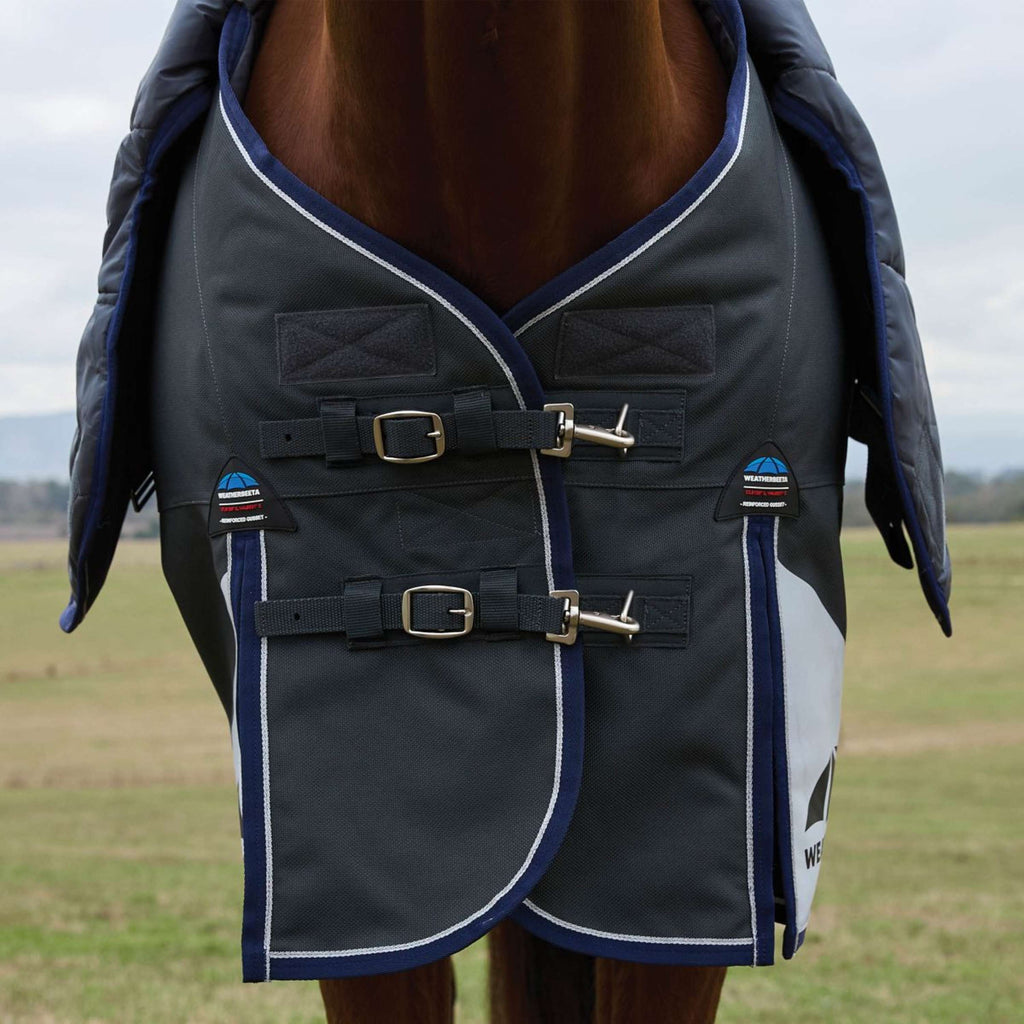 WeatherBeeta ComFiTec Ultra Turnout Detach-A-Neck 360g Carbone