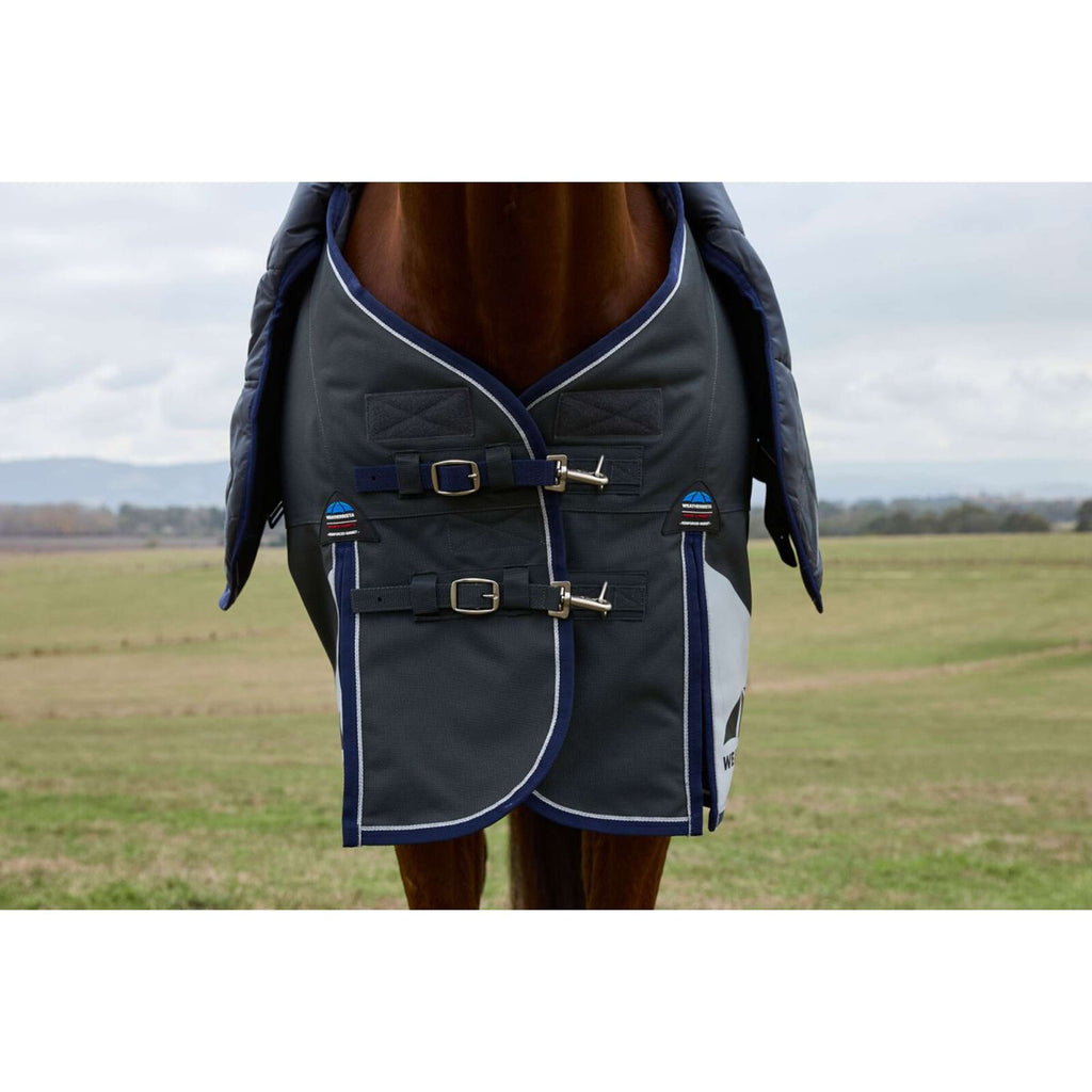 WeatherBeeta ComFiTec Ultra Turnout Detach-A-Neck 100g Carbone