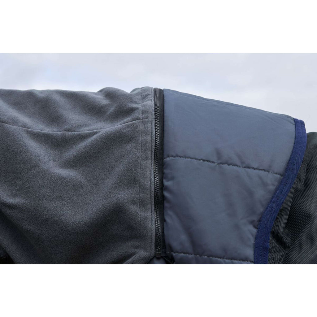 WeatherBeeta ComFiTec Ultra Turnout Detach-A-Neck 100g Carbone