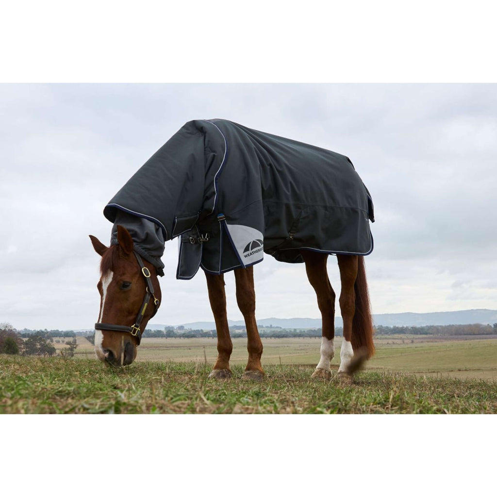 WeatherBeeta ComFiTec Ultra Turnout Detach-A-Neck 100g Carbone