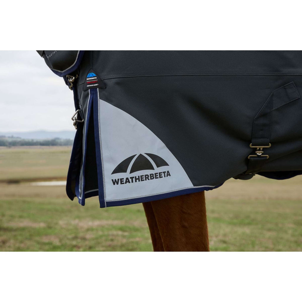 WeatherBeeta ComFiTec Ultra Turnout Detach-A-Neck 100g Carbone
