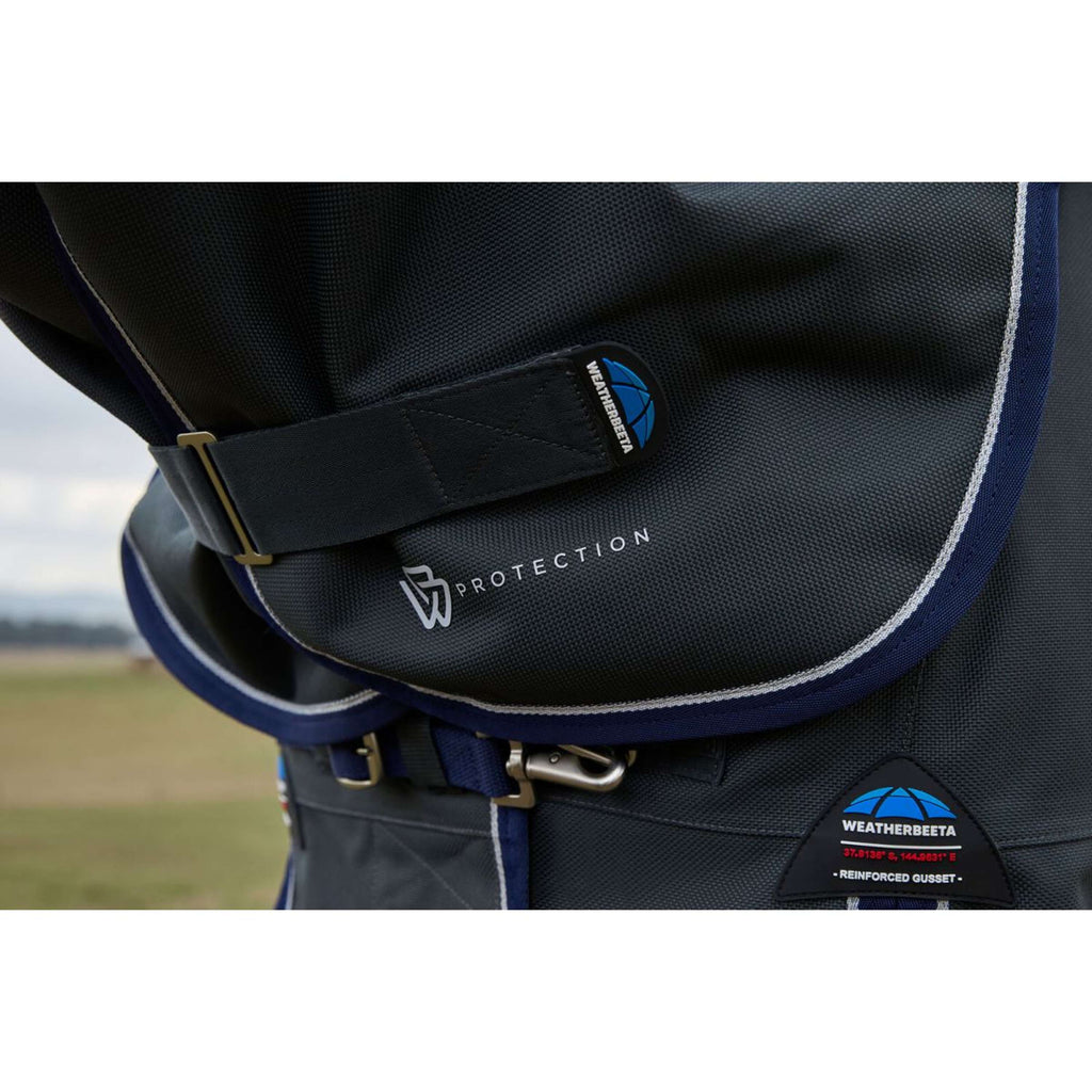WeatherBeeta ComFiTec Ultra Turnout Detach-A-Neck 100g Carbone