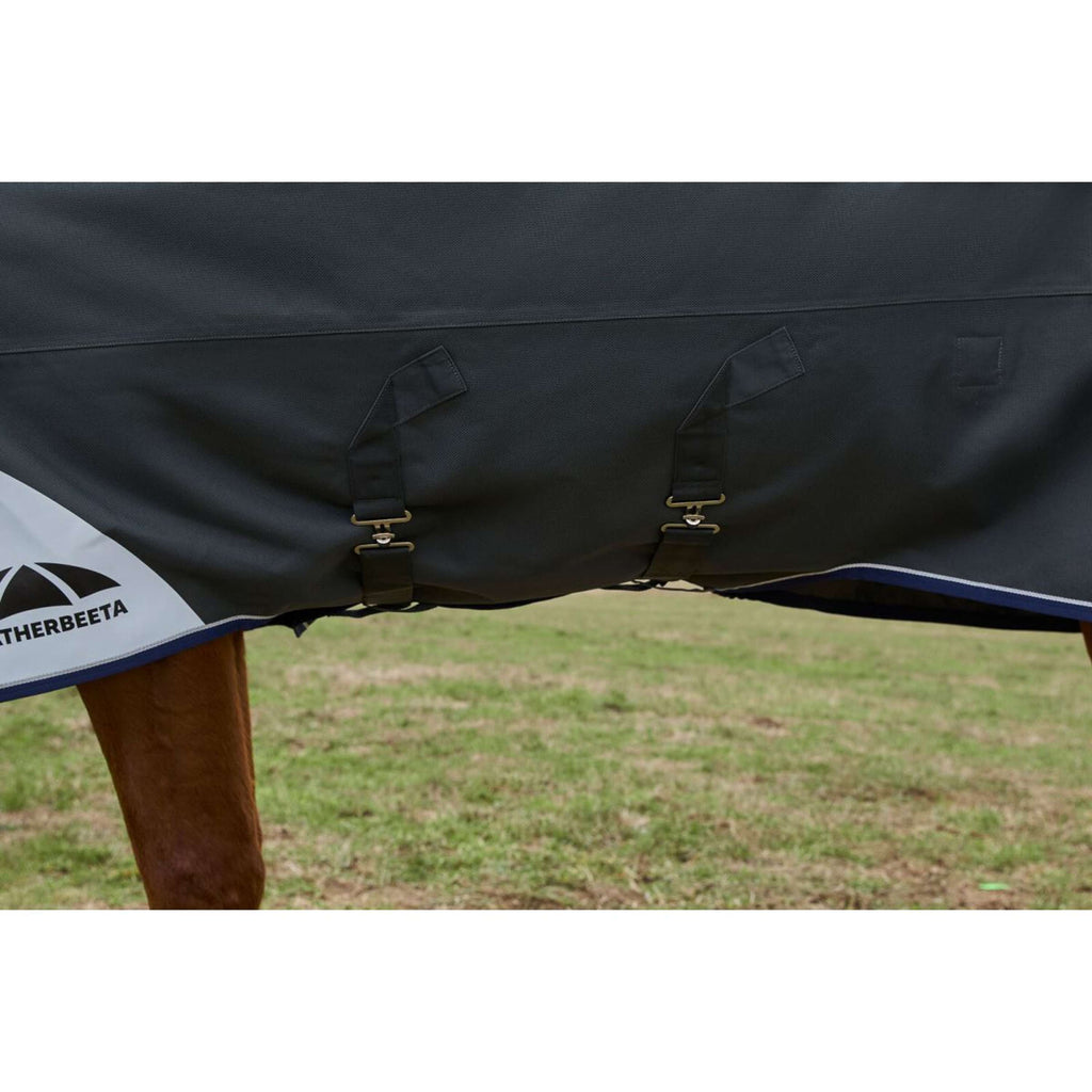WeatherBeeta ComFiTec Ultra Turnout Detach-A-Neck 100g Carbone