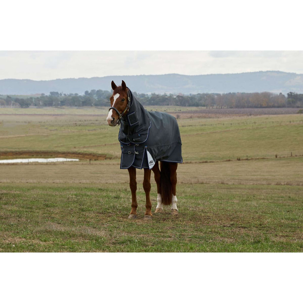 WeatherBeeta ComFiTec Ultra Turnout Detach-A-Neck 100g Carbone