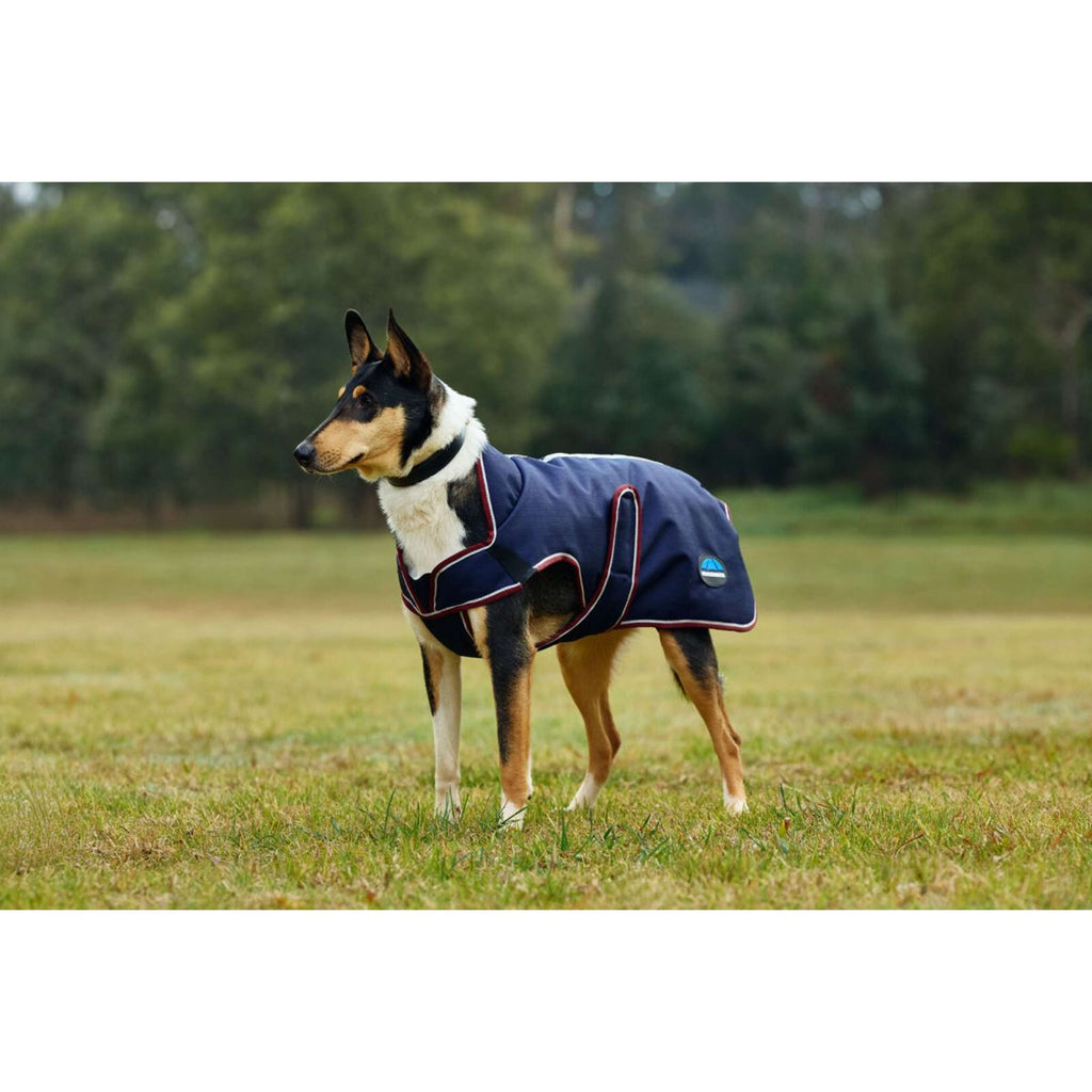 WeatherBeeta Coperta per Cani ComFiTec Premier Deluxe Waterproof Navy/Burgundy