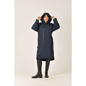 Weatherbeeta Cappotto Lungo All Weather Field Navy
