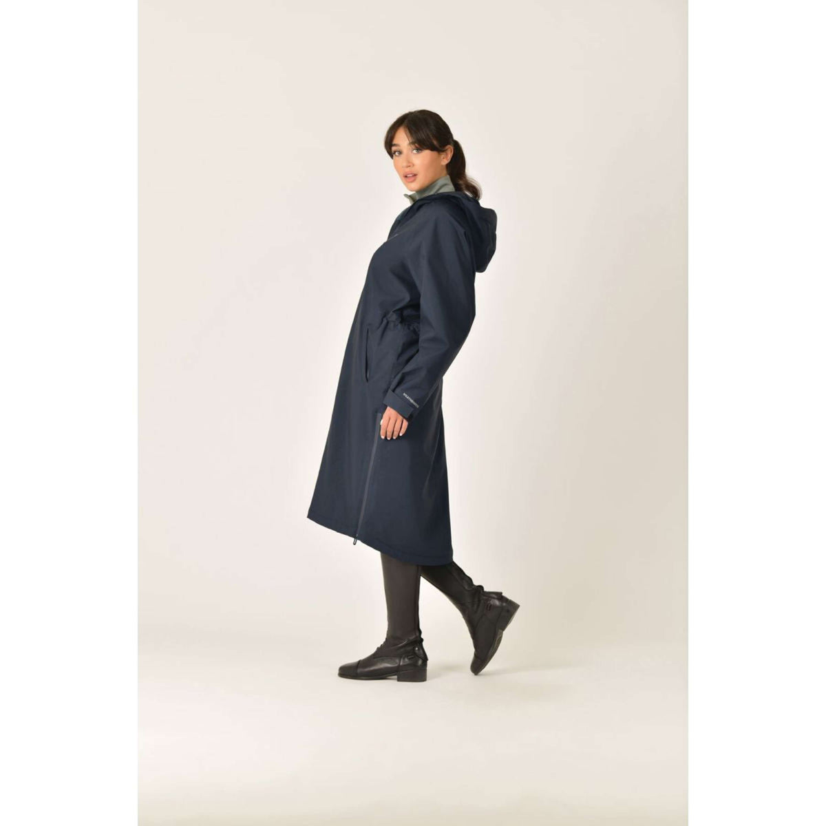 Weatherbeeta Cappotto Lungo All Weather Field Navy