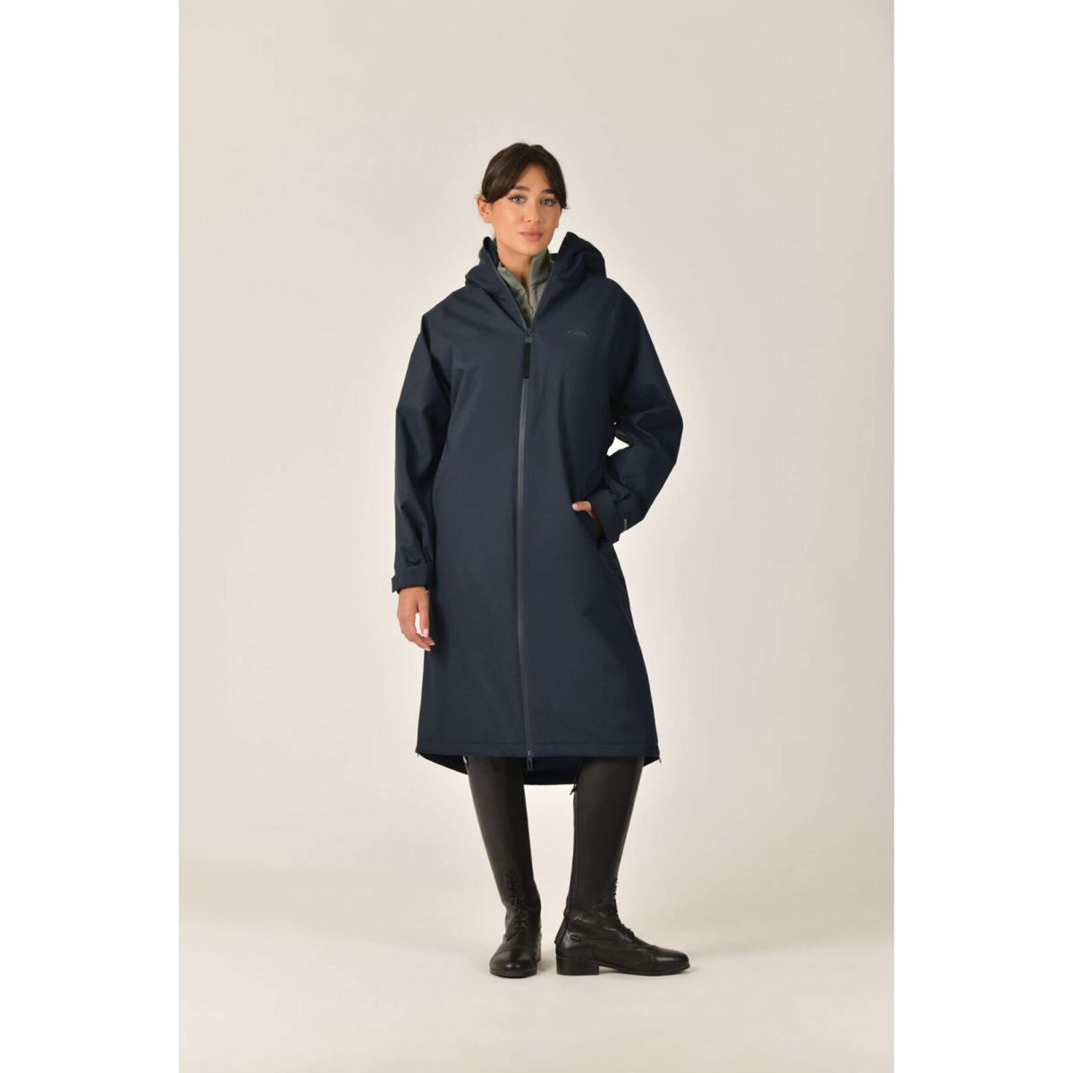 Weatherbeeta Cappotto Lungo All Weather Field Navy