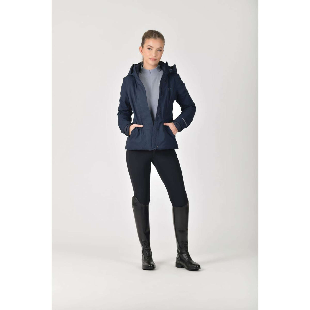 Weatherbeeta Giacca Protect High Neck Navy