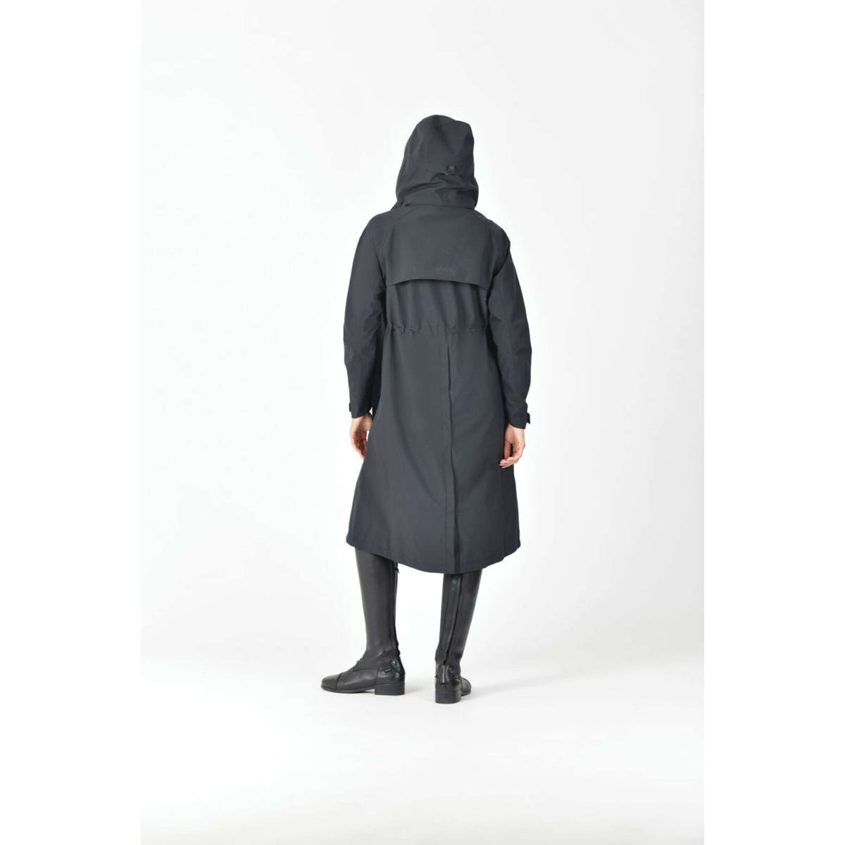 Weatherbeeta Cappotto Lungo Windbreaker Longline Nero