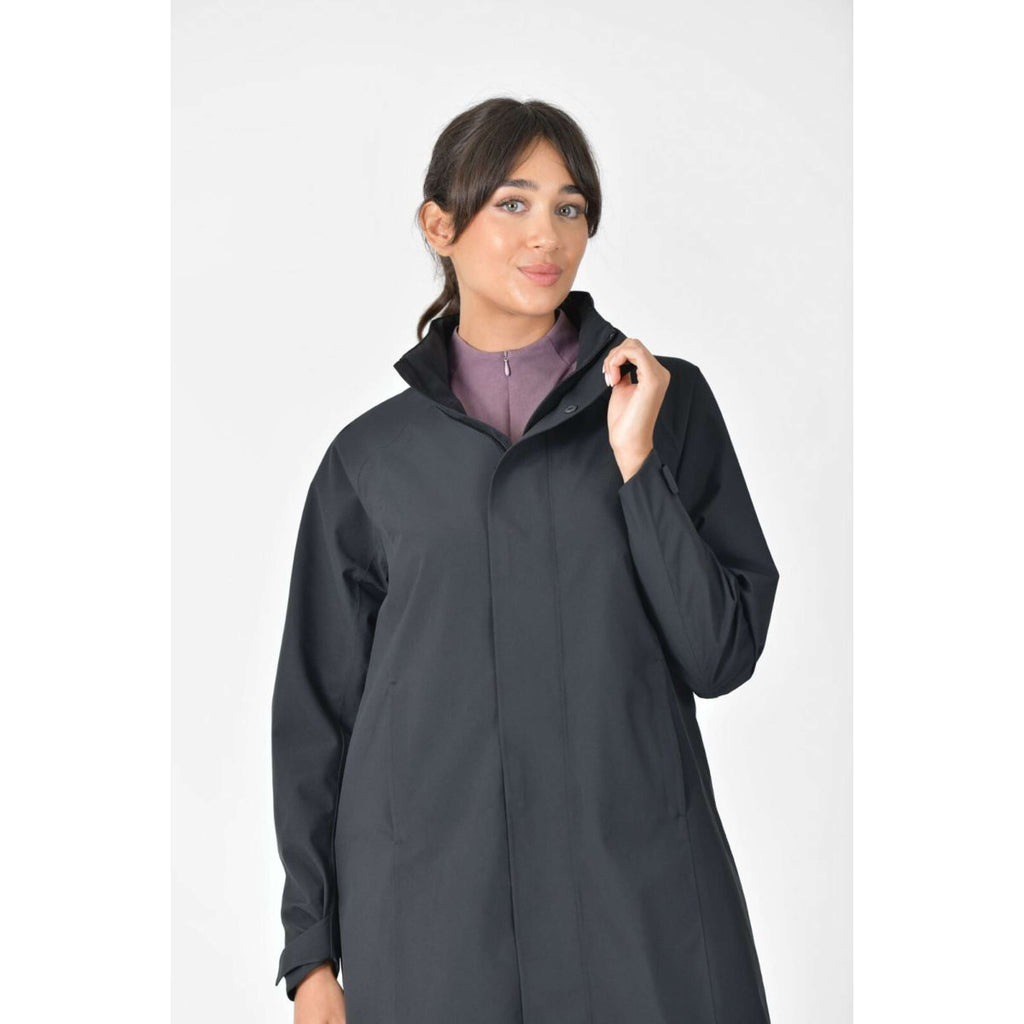 WeatherBeeta Cappotto Lungo Windbreaker Longline Nero