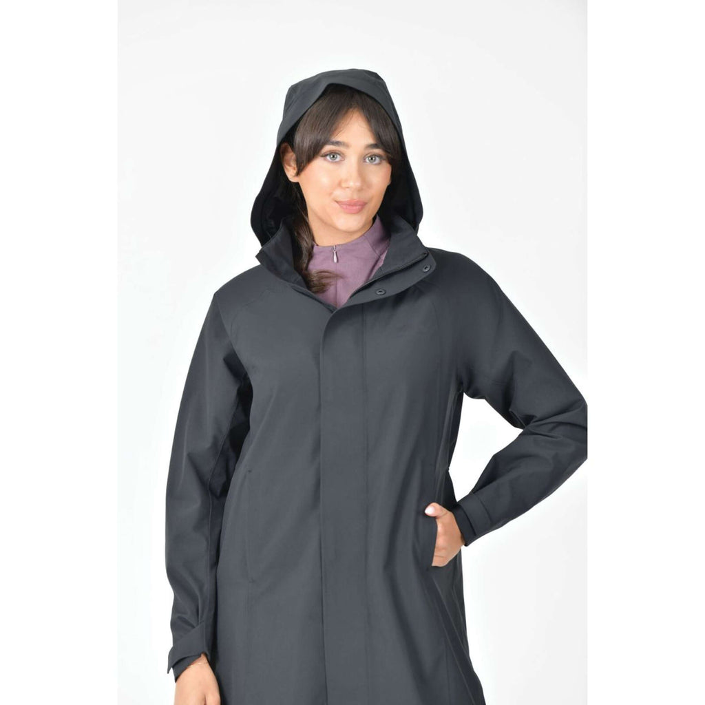 WeatherBeeta Cappotto Lungo Windbreaker Longline Nero