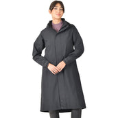 Weatherbeeta Cappotto Lungo Windbreaker Longline Nero