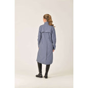 Weatherbeeta Cappotto Lungo Windbreaker Longline Slate Blue