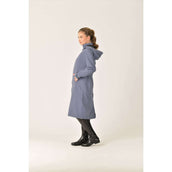 Weatherbeeta Cappotto Lungo Windbreaker Longline Slate Blue