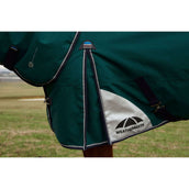 Weatherbeeta Comfitec Plus Dynamic Turnout High Neck 220 g Forest Green/Navy