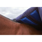 Weatherbeeta Comfitec Plus Dynamic Turnout High Neck 220 g Navy/Forest Green