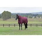 WeatherBeeta ComFiTec Essential Turnout Detach-A-Neck 220 g Borgogna/Marina