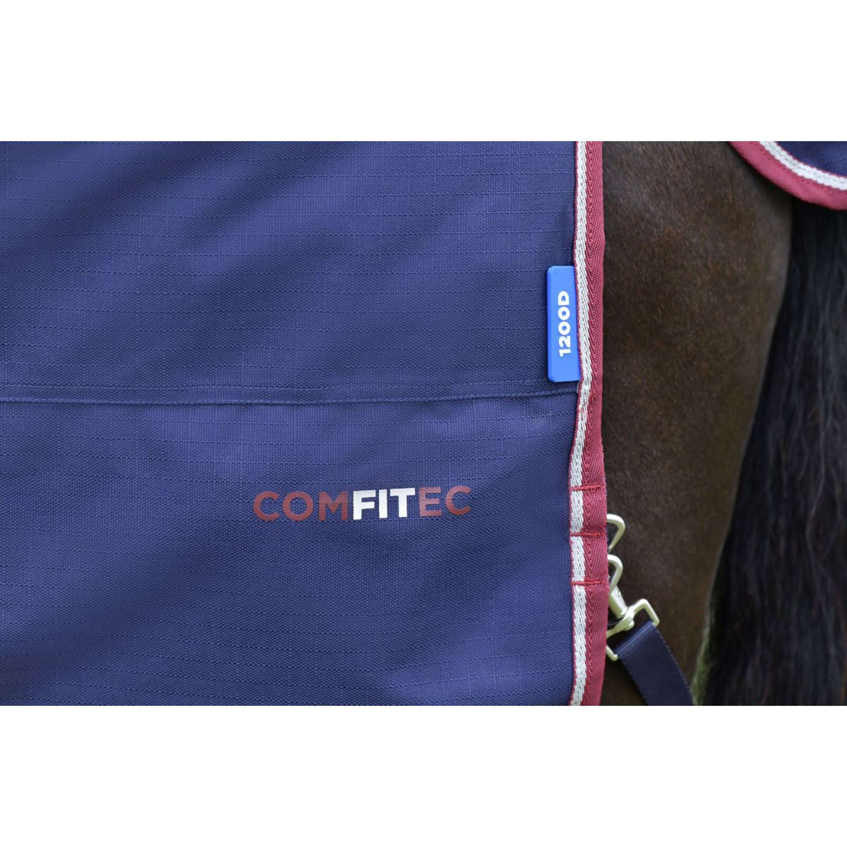 Weatherbeeta Comfitec Essential Turnout Combo 50 g Navy/Burgundy