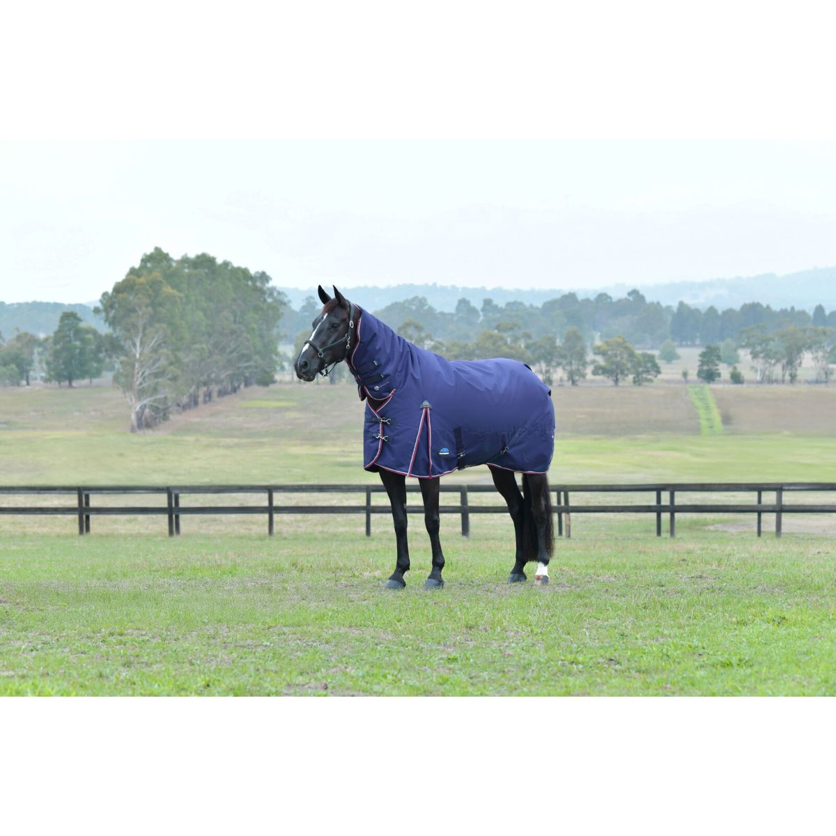 Weatherbeeta Comfitec Essential Turnout Combo 50 g Navy/Burgundy