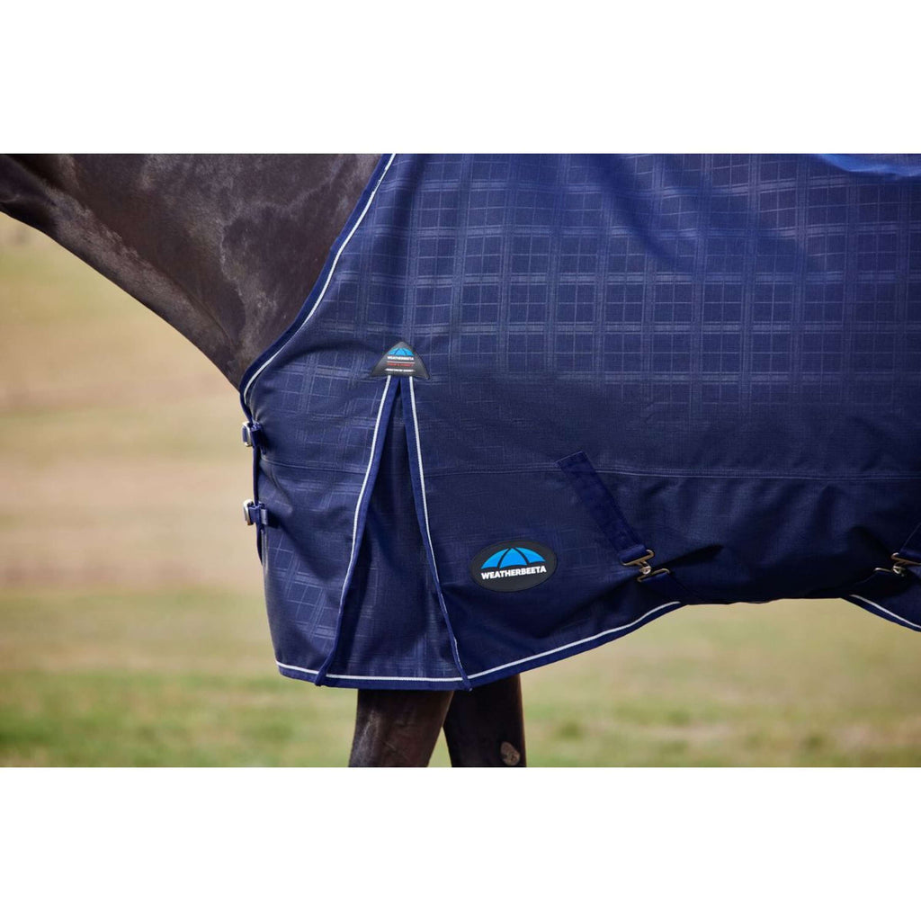 WeatherBeeta ComFiTec Prelim Turnout 220 g Navy Embossed Plaid