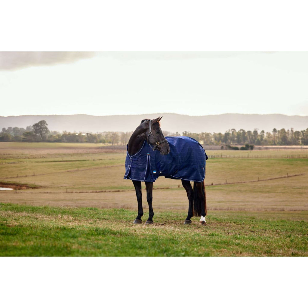 WeatherBeeta ComFiTec Prelim Turnout 220 g Navy Embossed Plaid