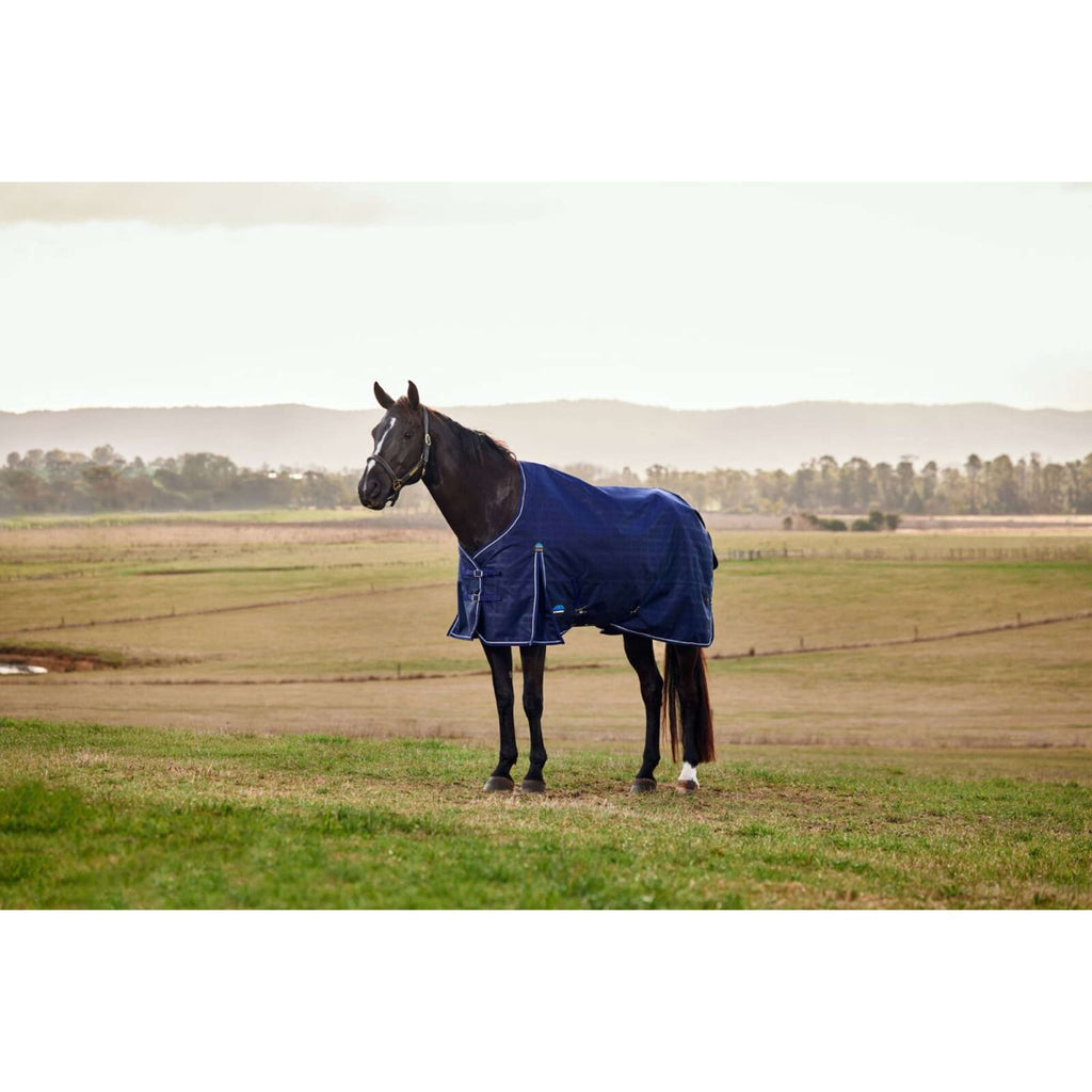 WeatherBeeta ComFiTec Prelim Turnout 220 g Navy Embossed Plaid