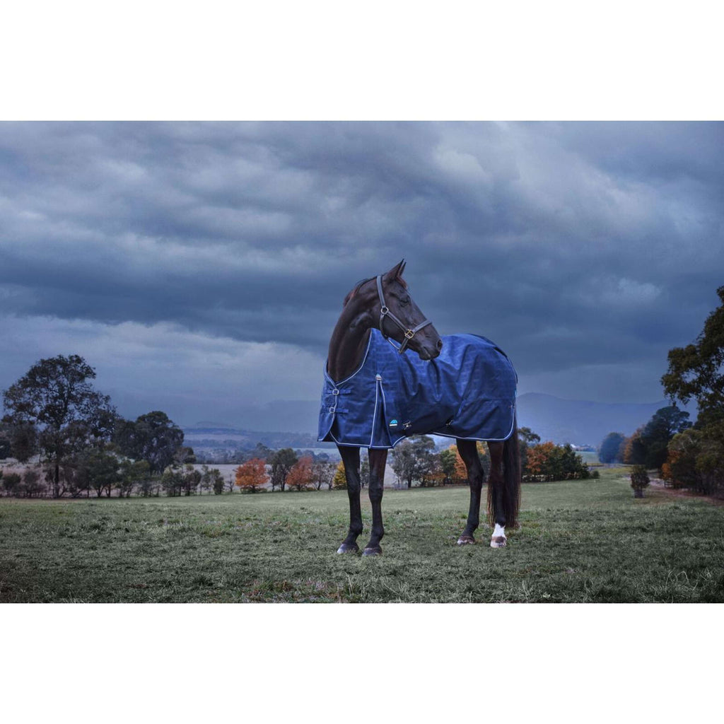 WeatherBeeta ComFiTec Prelim Turnout 220 g Navy Embossed Plaid